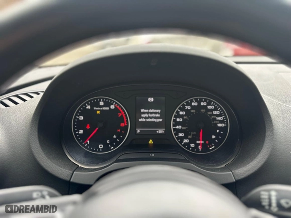 2015 Audi A3 2.0T Premium with VIN WAUBFGFF7F1056223, listed as a Copart auction lot 53668805 with 999,999 mi miles and Clean Title. Bid and sale history available at carsss.com. Image 8.