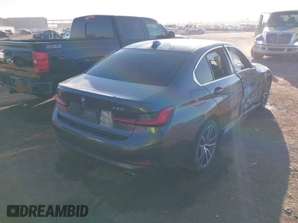 2020 BMW 3 Series 330i with VIN 3MW5R1J00L8B35762, listed as a IAAI auction lot 41514516 with 65,749 mi miles and . Bid and sale history available at DreamBid. Image 4.