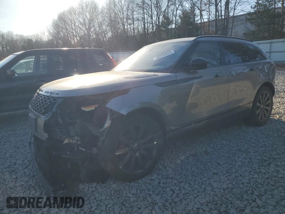 2019 Land Rover Range Rover Velar R-Dynamic SE with VIN SALYL2FV0KA219460, listed as a Copart auction lot 48358855 with 92,415 mi miles and Salvage Title. Bid and sale history available at carsss.com. Image 1.