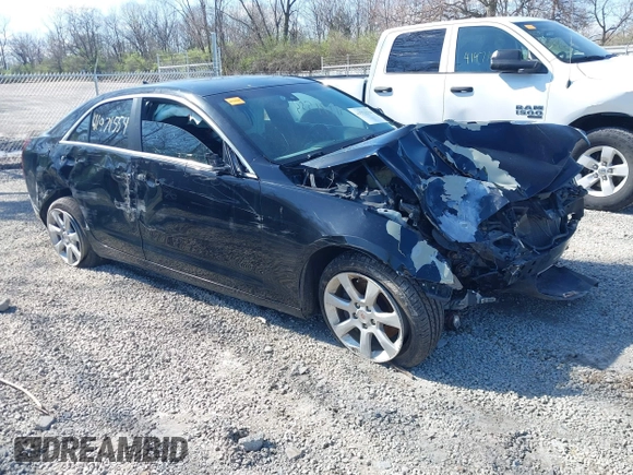 2014 Cadillac ATS Standard AWD with VIN 1G6AG5RX8E0140501, listed as a IAAI auction lot 41971554 with 122,656 mi miles and . Bid and sale history available at carsss.com. Image 1.