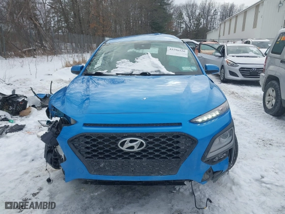2021 Hyundai Kona SE with VIN KM8K1CAA3MU638297, listed as a IAAI auction lot 41596526 with 63,549 mi miles. Bid and sale history available at carsss.com. Image 12.