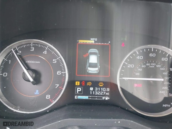 2019 Subaru Crosstrek Limited with VIN JF2GTANCXKH305493, listed as a IAAI auction lot 41979434 with 113,227 mi miles. Bid and sale history available at carsss.com. Image 7.