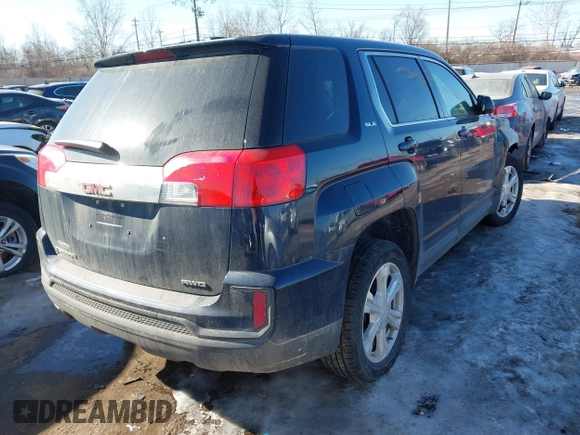 2017 GMC Terrain SLE with VIN 2GKFLSEK9H6184823, listed as a IAAI auction lot 41419953 with 1 mi miles. Bid and sale history available at carsss.com. Image 4.