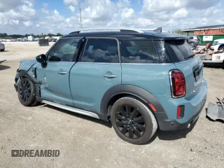 2024 MINI Countryman Cooper S with VIN WMZ53BR05R3S17034, listed as a Copart auction lot 44859915 with 20,298 mi miles and Salvage Title. Bid and sale history available at carsss.com. Image 2.