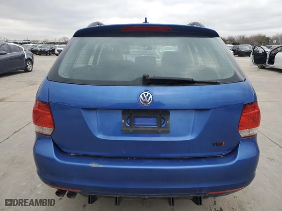 2014 Volkswagen Jetta SportWagen TDI w/Sunroof & Nav with VIN 3VWPL7AJ9EM623561, listed as a Copart auction lot 45231435 with 136173 miles and Salvage Title. Bid and sale history available at carsss.com. Image 6.