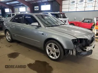 2007 Audi A4 2.0T with VIN WAUAF78E07A157010, listed as a Copart auction lot 43601915 with 250,001 mi miles and Salvage Title. Bid and sale history available at carsss.com. Image 4.