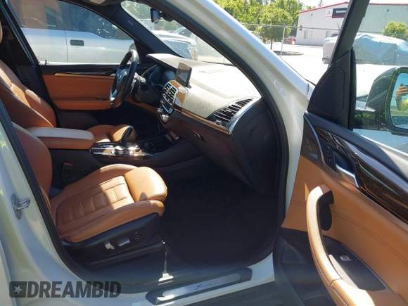 2020 BMW X3 sDrive30i with VIN 5UXTY3C01L9D37085, listed as a IAAI auction lot 42031517 with 54,114 mi miles and . Bid and sale history available at DreamBid. Image 5.