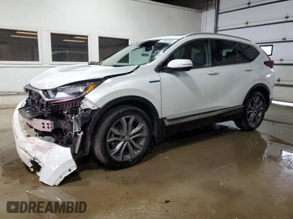 2021 Honda CR-V Touring z VIN 7FART6H97ME005163, wystawiony jako Copart lot #57688485 z przebiegiem 79 137 mil mil oraz Szkoda całkowita • Salvage title. Historia ofert i sprzedaży dostępna na DreamBid. Obrazek 1.
