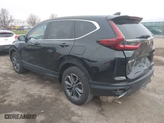 2020 Honda CR-V EX with VIN 2HKRW2H56LH641484, listed as a IAAI auction lot 41990463 with 43,534 mi miles. Bid and sale history available at carsss.com. Image 3.