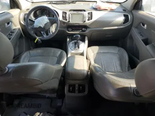 2016 Kia Sportage EX with VIN KNDPC3AC2G7816368, listed as a Copart auction lot 57690545 with 259,128 mi miles and Salvage title. Bid and sale history available at DreamBid. Image 8.