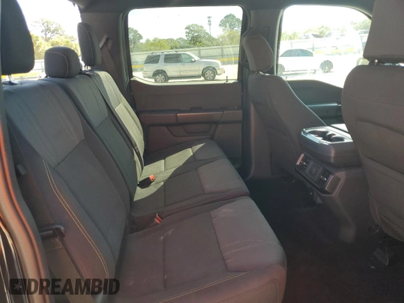 2024 Ford F-150 STX with VIN 1FTEW2KP2RKD25390, listed as a Copart auction lot 47856945 with 12,500 mi miles and Salvage Title. Bid and sale history available at carsss.com. Image 10.