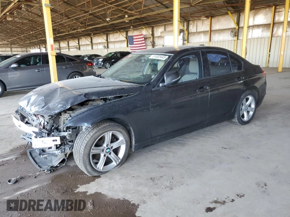 2013 BMW 3 Series 328i with VIN WBA3A5G55DNP19940, listed as a Copart auction lot 51003445 with 123,504 mi miles and Salvage Title. Bid and sale history available at carsss.com. Image 1.
