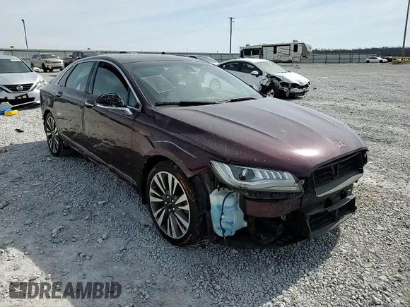 2017 Lincoln MKZ Hybrid Reserve with VIN 3LN6L5MU4HR636584, listed as a Copart auction lot 47439115 with 93,132 mi miles and Salvage Title. Bid and sale history available at carsss.com. Image 11.
