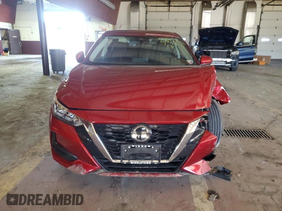 2023 Nissan Sentra SV with VIN 3N1AB8CV2PY316409, listed as a Copart auction lot 46362504 with 2,863 mi miles and Salvage Title. Bid and sale history available at carsss.com. Image 5.