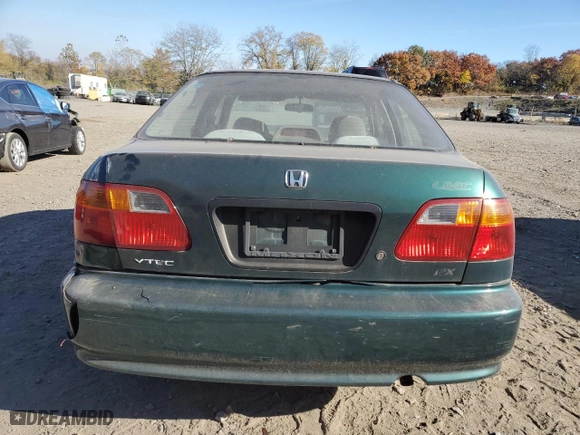 1999 Honda Civic DX with VIN 1HGEJ6623XL002365, listed as a Copart auction lot 78121684 with 226,715 mi miles and Clean Title. Bid and sale history available at carsss.com. Image 6.