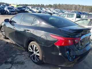 2017 Nissan Maxima SV with VIN 1N4AA6AP7HC438109, listed as a IAAI auction lot 41440985 with 76,153 mi miles. Bid and sale history available at carsss.com. Image 3.