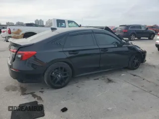 2024 Honda Civic Si with VIN 2HGFE1E57RH476536, listed as a Copart auction lot 50416615 with Not Provided miles and Salvage Title. Bid and sale history available at DreamBid. Image 3.