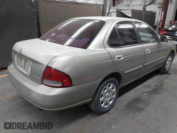 2001 Nissan Sentra GXE with VIN 3N1CB51D41L439473, listed as a IAAI auction lot 41871848 with 129,834 mi miles and . Bid and sale history available at DreamBid. Image 4.