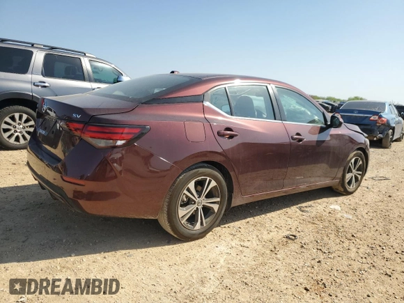 2023 Nissan Sentra SV z VIN 3N1AB8CV9PY316388, wystawiony jako Copart lot #50503465 z przebiegiem 29 697 mil mil oraz Szkoda całkowita • Salvage title. Historia ofert i sprzedaży dostępna na DreamBid. Obrazek 3.