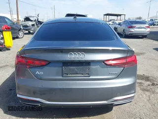 2022 Audi A5 Sportback S line Premium with VIN WAUDACF5XNA028633, listed as a IAAI auction lot 41696539 with 1 mi miles. Bid and sale history available at carsss.com. Image 16.