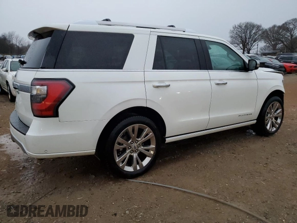 2020 Ford Expedition Platinum with VIN 1FMJU1MT6LEA65120, listed as a Copart auction lot 47950755 with 69,628 mi miles and Salvage Title. Bid and sale history available at carsss.com. Image 3.