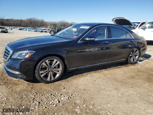 2018 Mercedes-Benz S-Class S 450 with VIN WDDUG6GB1JA366672, listed as a Copart auction lot 88140135 with 39,225 mi miles and Salvage Title. Bid and sale history available at carsss.com. Image 1.
