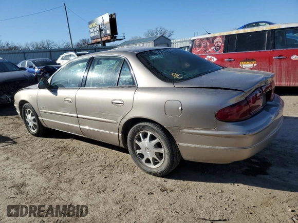 1998 Buick Regal LS with VIN 2G4WB52K3W1563875, listed as a Copart auction lot 47526895 with 105,775 mi miles and Salvage Title. Bid and sale history available at carsss.com. Image 2.