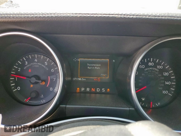 2018 Ford Mustang EcoBoost with VIN 1FA6P8TH9J5103997, listed as a Copart auction lot 58341715 with 71,786 mi miles and Salvage title. Bid and sale history available at DreamBid. Image 9.