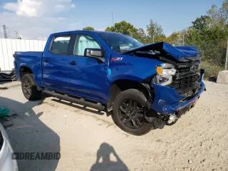 2023 Chevrolet Silverado 1500 LT Trail Boss with VIN 3GCUDFED5PG260887, listed as a Copart auction lot 69757364 with Not Provided miles and Salvage Title. Bid and sale history available at DreamBid. Image 4.
