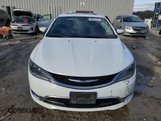 2016 Chrysler 200 C with VIN 1C3CCCEG0GN114674, listed as a Copart auction lot 80233774 with 0 mi miles and Salvage Title. Bid and sale history available at carsss.com. Image 5.