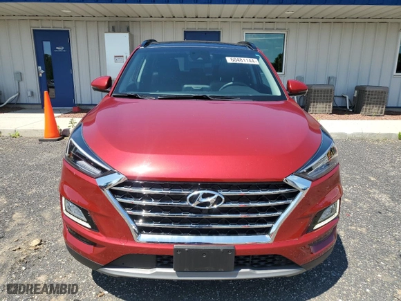 2021 Hyundai Tucson Sport with VIN KM8J3CALXMU378214, listed as a Copart auction lot 60481144 with 26,911 mi miles and Salvage Title. Bid and sale history available at carsss.com. Image 5.