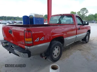 1999 GMC Sierra 1500 SLE with VIN 1GTEK14V3XE527507, listed as a IAAI auction lot 42027271 with 219,531 mi miles and . Bid and sale history available at DreamBid. Image 4.