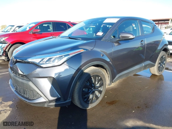 2020 Toyota C-HR LE with VIN JTNKHMBX3L1088426, listed as a IAAI auction lot 41477185 with 14,731 mi miles. Bid and sale history available at carsss.com. Image 18.
