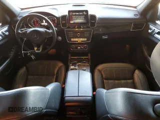 2017 Mercedes-Benz GLS 450 with VIN 4JGDF6EE8HA857966, listed as a Copart auction lot 48589635 with 82,496 mi miles and Salvage Title. Bid and sale history available at DreamBid. Image 8.