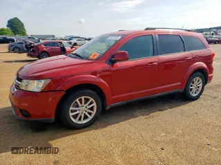 2015 Dodge Journey SXT z VIN 3C4PDCBG5FT524691, wystawiony jako Copart lot #63073435 z przebiegiem 160 097 mil mil oraz Szkoda całkowita • Salvage title. Historia ofert i sprzedaży dostępna na DreamBid. Obrazek 1.