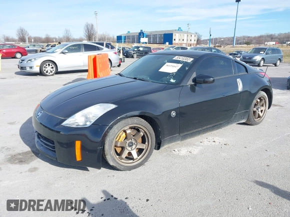 2006 Nissan 350Z Grand Touring with VIN JN1AZ34D76M312202, listed as a IAAI auction lot 38335047 with 113,906 mi miles. Bid and sale history available at carsss.com. Image 2.