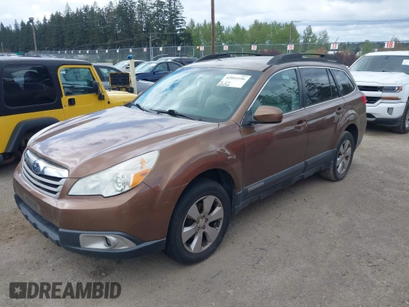 2011 Subaru Outback 2.5i Prem AWP with VIN 4S4BRBCC3B3341762, listed as a IAAI auction lot 42041196 with 203,059 mi miles. Bid and sale history available at carsss.com. Image 2.
