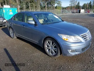 2011 Hyundai Genesis with VIN KMHGC4DF1BU127956, listed as a IAAI auction lot 42022064 with 91,995 mi miles. Bid and sale history available at carsss.com. Image 1.