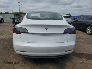 2023 Tesla Model 3 with VIN 5YJ3E1EA0PF575488, listed as a Copart auction lot 56889115 with 18,677 mi miles and Clean title. Bid and sale history available at DreamBid. Image 6.
