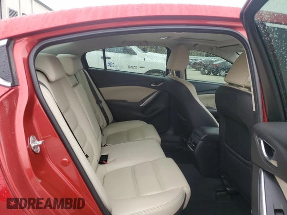 2015 Mazda 6 i Grand Touring with VIN JM1GJ1W64F1171608, listed as a Copart auction lot 51001915 with 124,995 mi miles and Salvage Title. Bid and sale history available at DreamBid. Image 10.