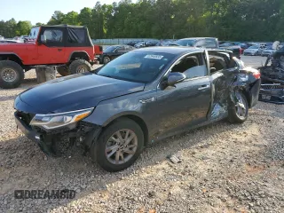 2020 Kia Optima LX with VIN 5XXGT4L38LG424483, listed as a Copart auction lot 52640835 with 90,807 mi miles and Salvage title. Bid and sale history available at DreamBid. Image 1.