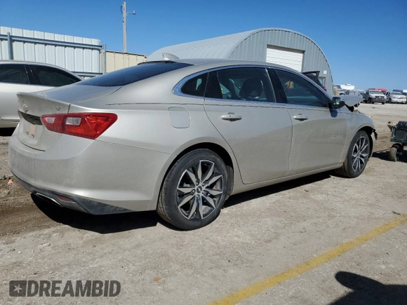 2016 Chevrolet Malibu LT with VIN 1G1ZF5SX1GF207171, listed as a Copart auction lot 48552905 with 117,825 mi miles and Salvage Title. Bid and sale history available at DreamBid. Image 3.