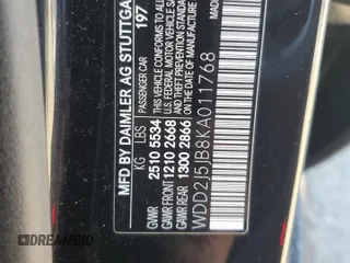 2019 Mercedes-Benz CLS with VIN WDD2J5JB8KA011768, listed as a Copart auction lot 83433664 with 71,288 mi miles and Clean Title. Bid and sale history available at carsss.com. Image 12.