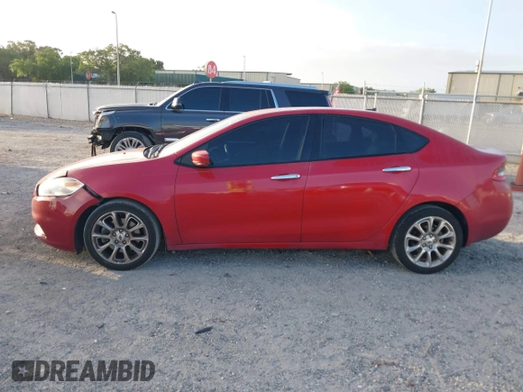 2013 Dodge Dart Limited with VIN 1C3CDFCA0DD331396, listed as a IAAI auction lot 41956511 with 90,253 mi miles. Bid and sale history available at carsss.com. Image 14.