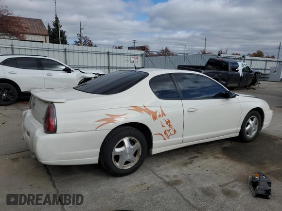2005 Chevrolet Monte Carlo LT with VIN 2G1WX12K759243191, listed as a Copart auction lot 79144884 with 137,759 mi miles and Clean Title. Bid and sale history available at carsss.com. Image 3.