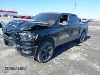 2019 Ram 1500 Big Horn/Lone Star with VIN 1C6RRFFG0KN785072, listed as a IAAI auction lot 41364178 with 126,476 mi miles. Bid and sale history available at carsss.com. Image 21.