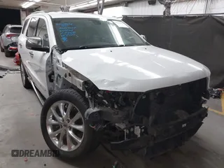 2020 Dodge Durango Citadel z VIN 1C4RDJEG7LC100350, wystawiony jako IAAI lot #42248904 z przebiegiem 105 178 mil mil oraz . Historia ofert i sprzedaży dostępna na DreamBid. Obrazek 1.