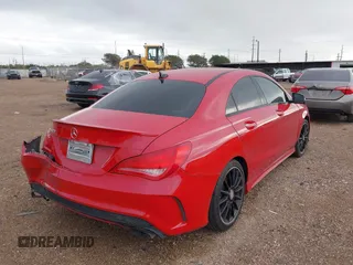 2016 Mercedes-Benz CLA 250 with VIN WDDSJ4EB0GN317142, listed as a IAAI auction lot 41996647 with 108,416 mi miles and . Bid and sale history available at DreamBid. Image 4.