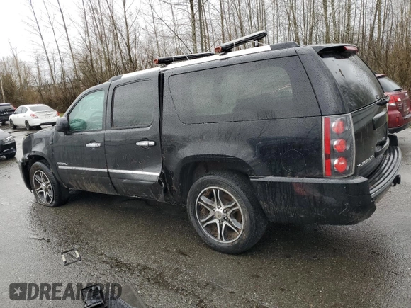 2014 GMC Yukon XL Denali with VIN 1GKS2MEF3ER133527, listed as a Copart auction lot 46869275 with 145,014 mi miles and Salvage Title. Bid and sale history available at carsss.com. Image 2.