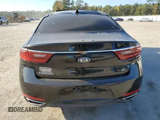 2017 Kia Cadenza Limited with VIN KNALC4J11H5065096, listed as a Copart auction lot 77100924 with 119,805 mi miles and Salvage Title. Bid and sale history available at carsss.com. Image 6.
